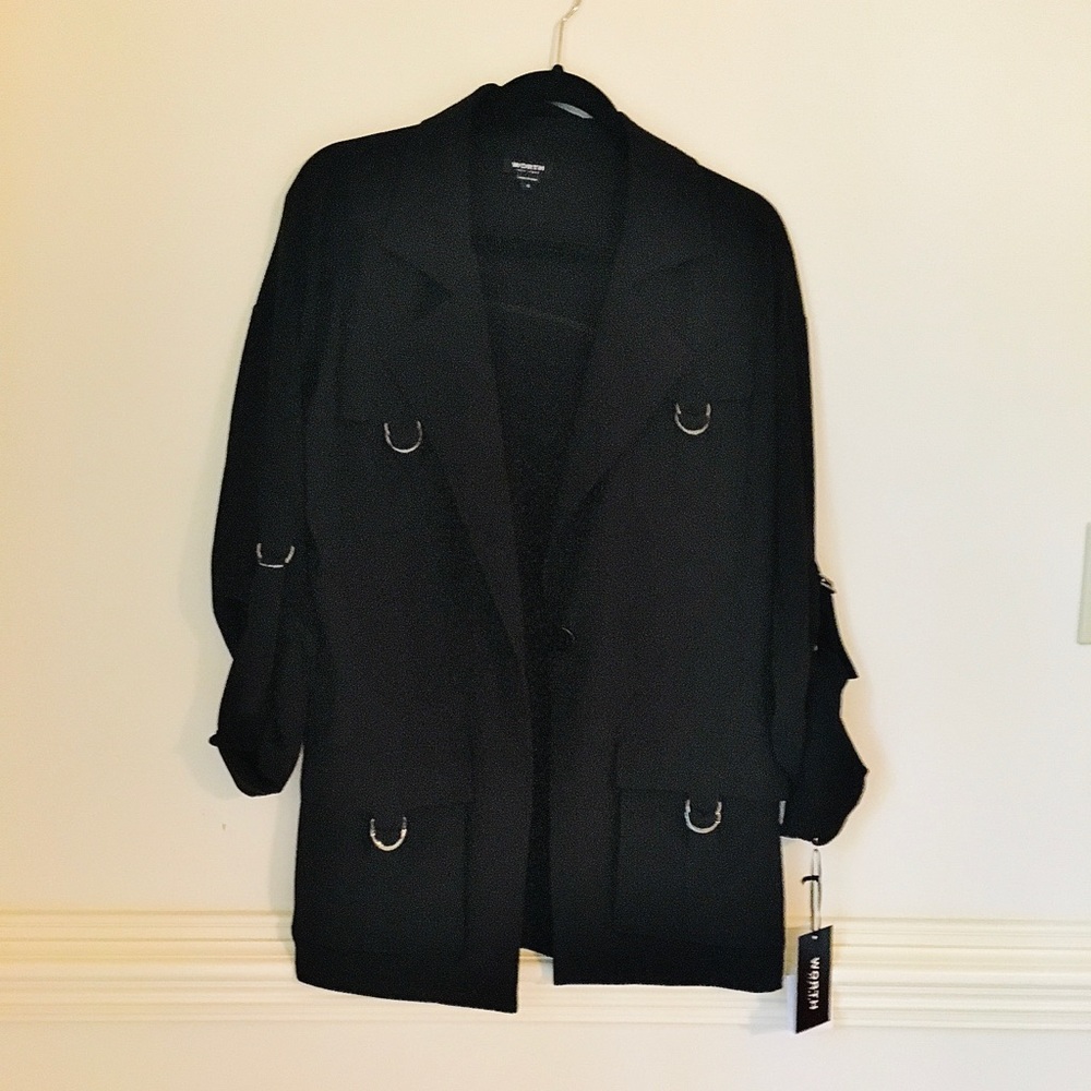Black Oversized Jacket